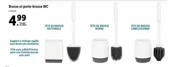 Lidl Brosse et porte-brosse wc offre