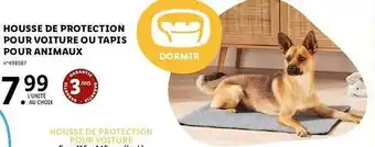 Lidl Housse de protection pour voiture ou tapis pour animaux offre