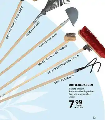 Lidl Outil de jardin offre