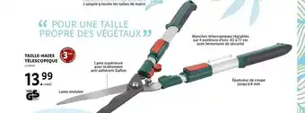 Lidl Taille-haies télescopique parkside offre