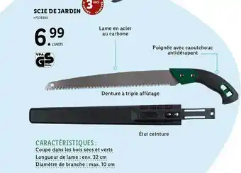 Lidl Scie de jardin offre