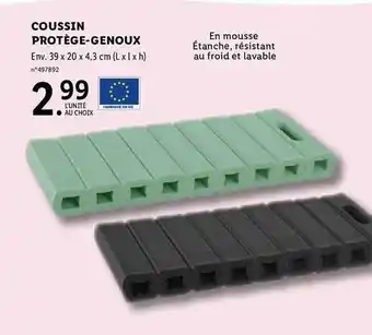 Lidl Coussin protège-genoux offre