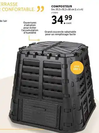 Lidl Composteur offre