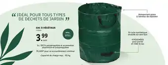 Lidl Sac à végétaux offre