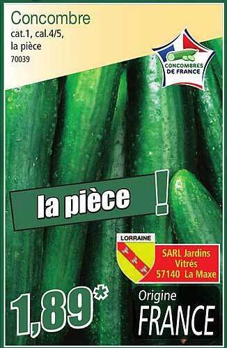 Norma Concombre offre