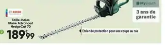 Bricorama Taille-haies filaire advanced hedgecut 70 bosch offre