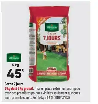 Gazon 7 jours