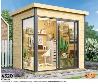 Bricorama Abri doméo mini offre