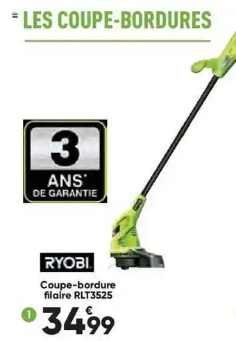 Coupe-bordure filaire ryobi