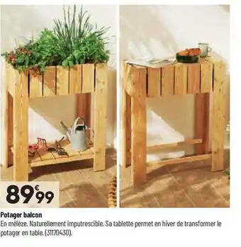 Potager balcon