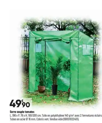 Serre souple tomates