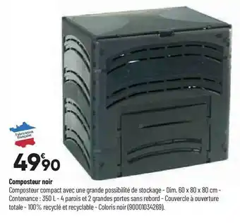 Composteur noir