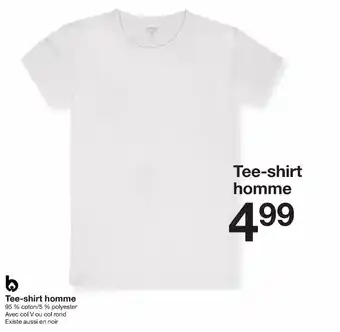Zeeman Tee-shirt homme offre