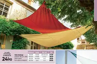 Voile d'ombrage