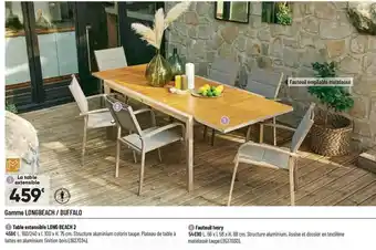 Bricorama Gamme extensible long beach 2 offre