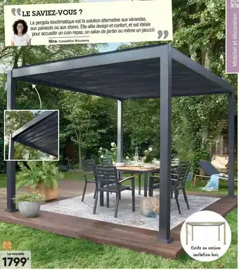 Bricorama La tonnelle offre