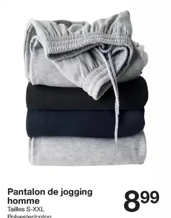 Zeeman Pantalon de jogging homme offre