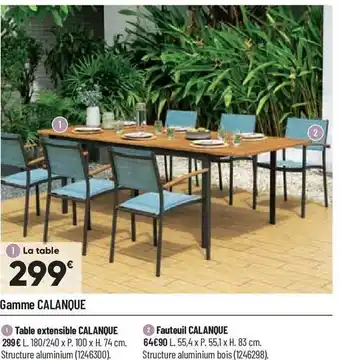 Bricorama Gamme calanque offre