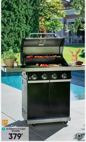Bricorama Le barbecue à gaz athena offre