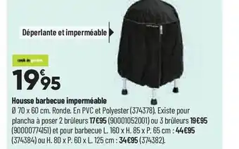 Bricorama Housse barbecue imperméable offre