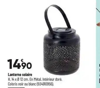 Lanterne solaire