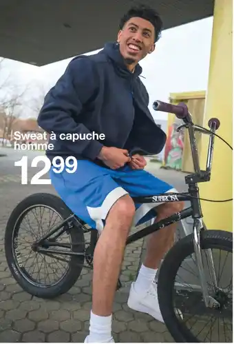 Zeeman Sweat a capuche Homme offre