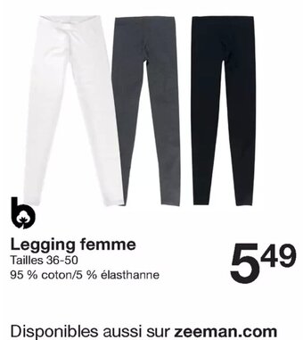 Zeeman Legging femme offre