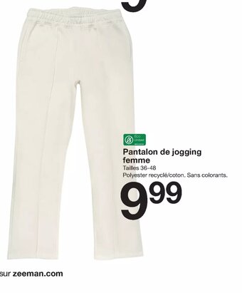 Zeeman Pantalon de jogging femme offre