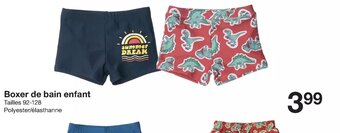 Zeeman Boxer de bain enfant offre
