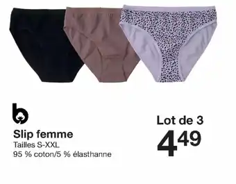 Slip Femme