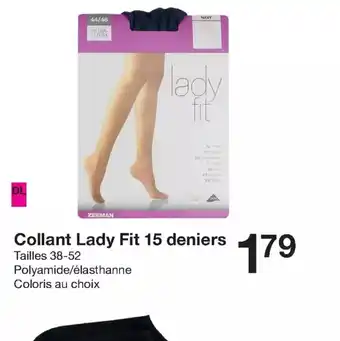 Collant lay fit 15 deniers
