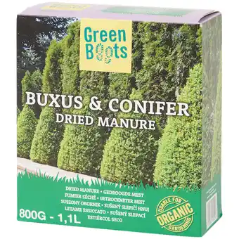 Action engrais pour buis et conifères Green Boots offre
