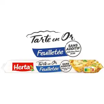 Auchan Supermarché Tarte en or herta offre