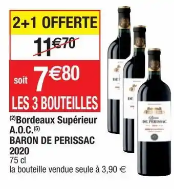 Cora x Carrefour Vin rouge offre