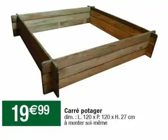 Cora x Carrefour Carreaux en bois offre