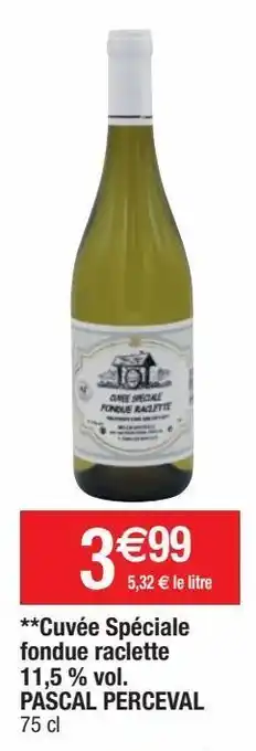 Cora x Carrefour Vin blanc offre