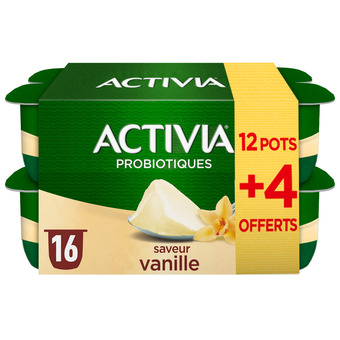 Auchan Supermarché Activia saveur offre
