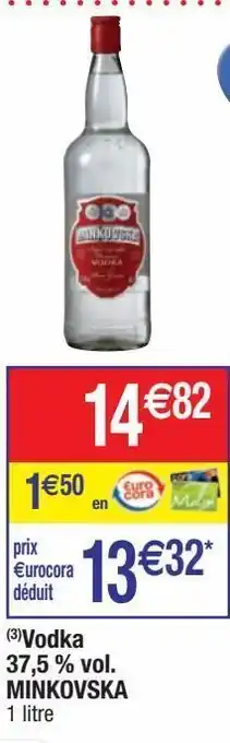 Cora x Carrefour Vodka offre