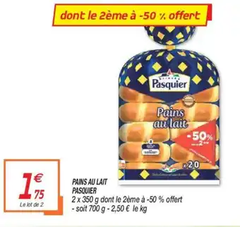 Netto Pains au Lait Pasquier offre
