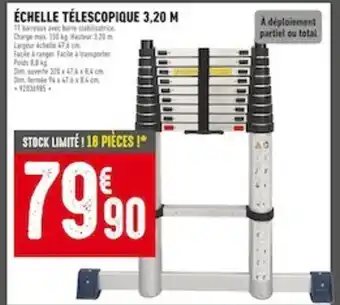 Echelle Telescopique 3.20 M