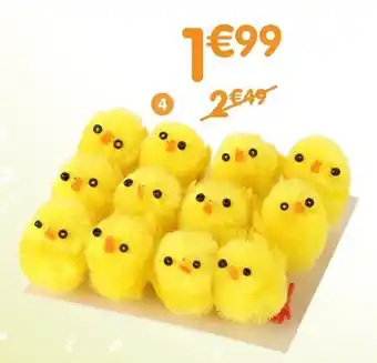 b&m Lot De 12 Poussins offre
