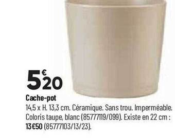 Bricorama Cache-pot offre