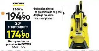 Bricorama Nettoyeur haute pression k4 power control kärcher offre