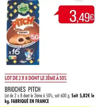Brioches PITCH