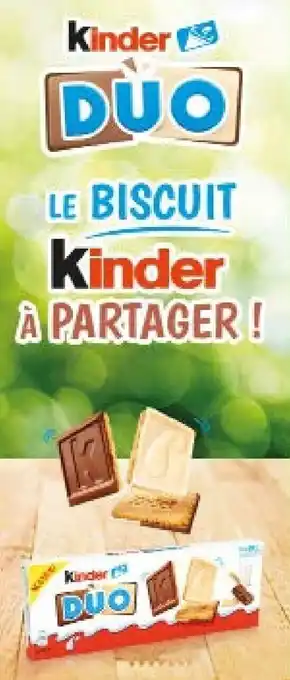 Match Kinder duo offre