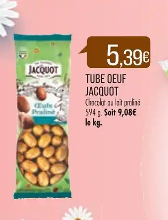 Match Tube oeuf JACQUOT offre