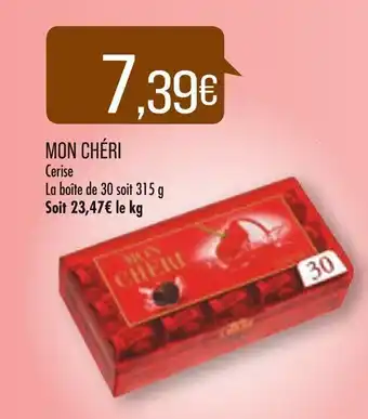 Match Mon chéri offre