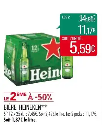 Match Bière HEINEKEN offre