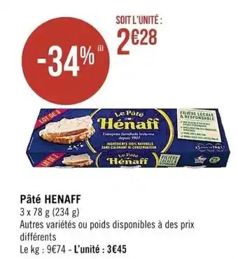 Pâté HENAFF