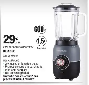 E.Leclerc Blender offre